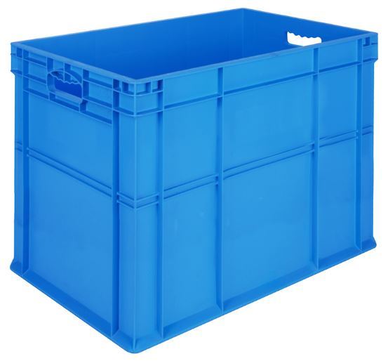 60x40x42 Solid Plastic Crate 60x40 Solid Plastic Crates