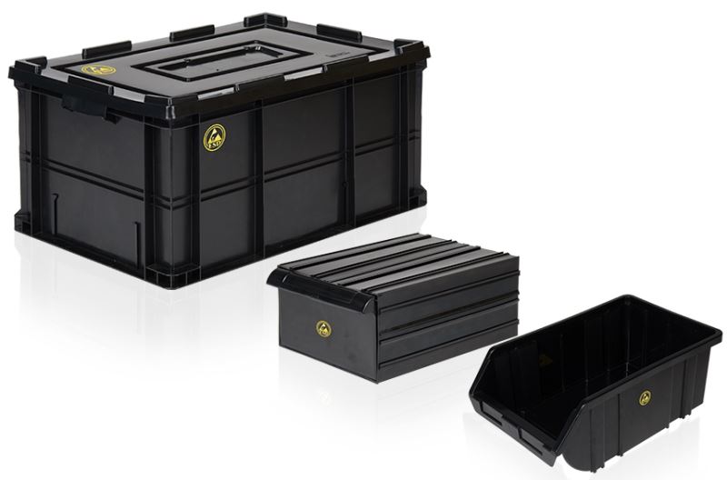 ESD Storage Boxes & Containers