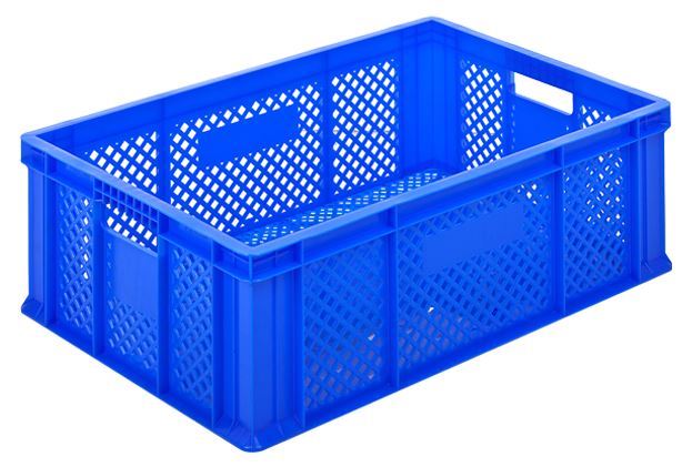 60x40x20 Perforated Plastic Crate
