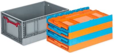 60x40x23 Industrial Foldable Crate