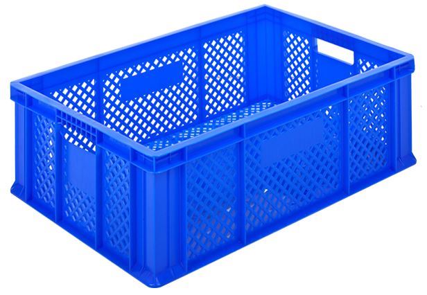 60x40x23 Perforated Plastic Crate