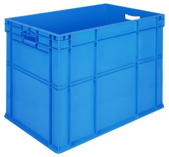60x40x42 Solid Plastic Crate